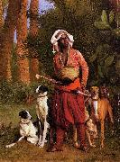 Jean Leon Gerome The Negro Master of the Hounds France oil painting artist